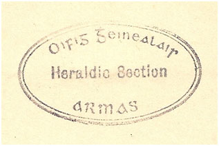 College of Arms Stamp